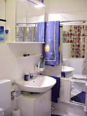 Bagno ad uso comune con vasca/adattabile a doccia